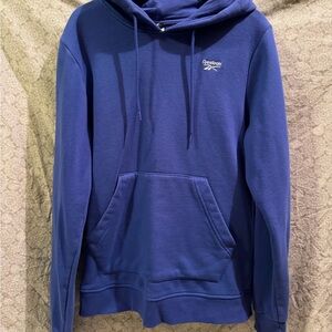 Reebok Men's Deep Blue Pullover Hoodie